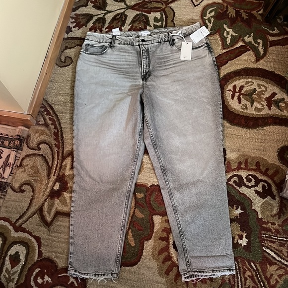 GOOD AMERICAN size 16 Good Girlfriend High 30" Inseam 'Lil Loose inLeg' $155 NEW - Picture 12 of 16